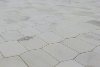 Picket Mosaic Picket Calacatta Oliva Polished