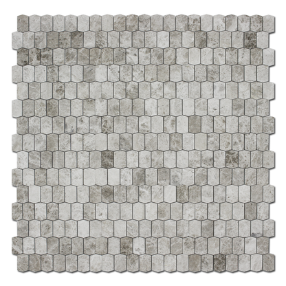 Picket Mosaic Picket Silver Shadow Polished