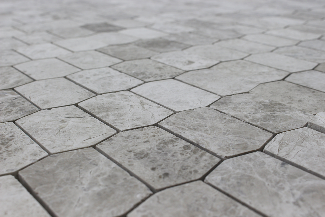 Picket Mosaic Picket Silver Shadow Polished