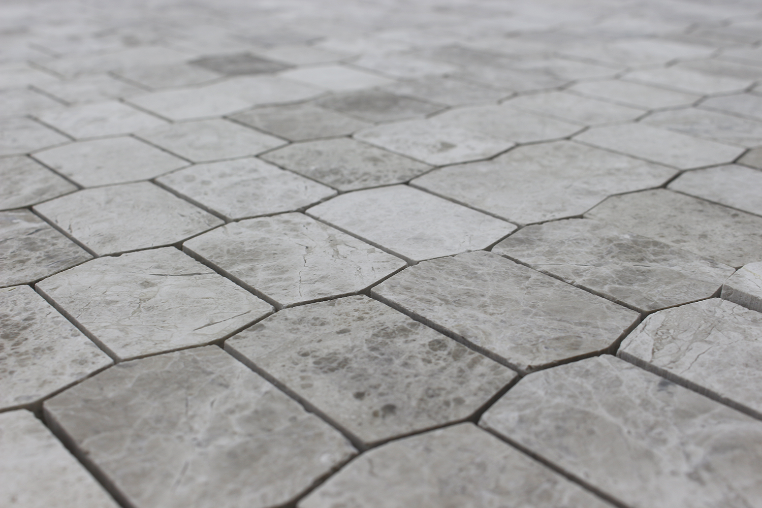 Picket Mosaic Picket Silver Shadow Polished