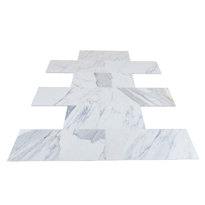 Calacatta Gold Honed Marble Tiles