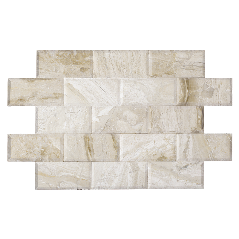 Karya Royal Marble 3&quot; x 6&quot; Polished &amp; Deep Bevel