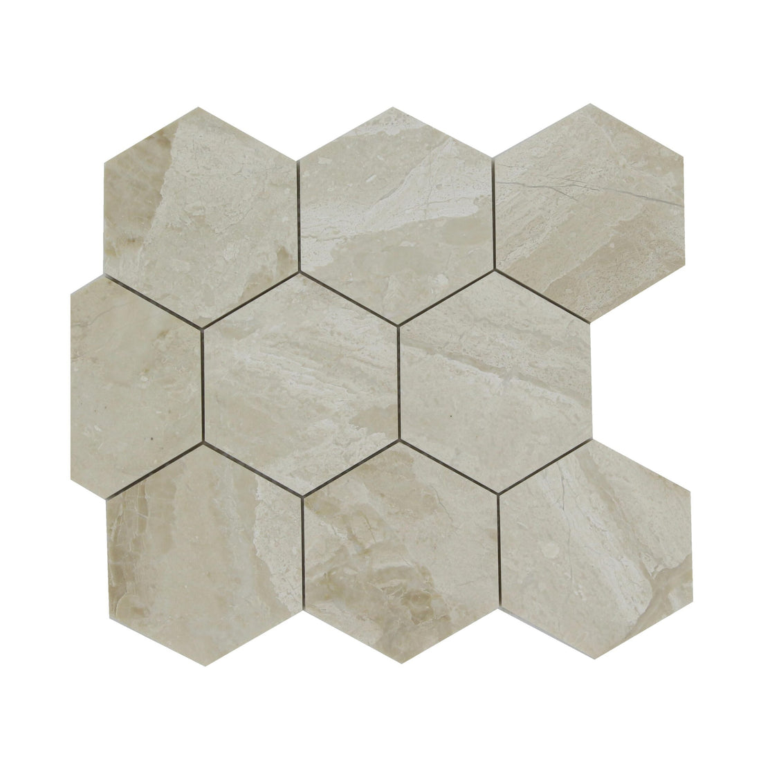 Karya Royal Marble 4&quot; Honeycomb