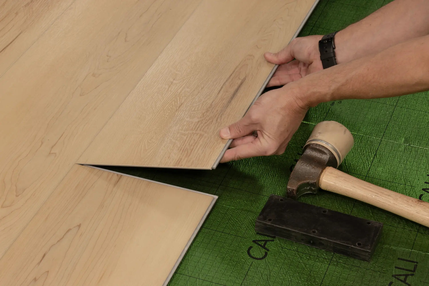 Cali Vinyl Morro Beige Longboards Vinyl Flooring