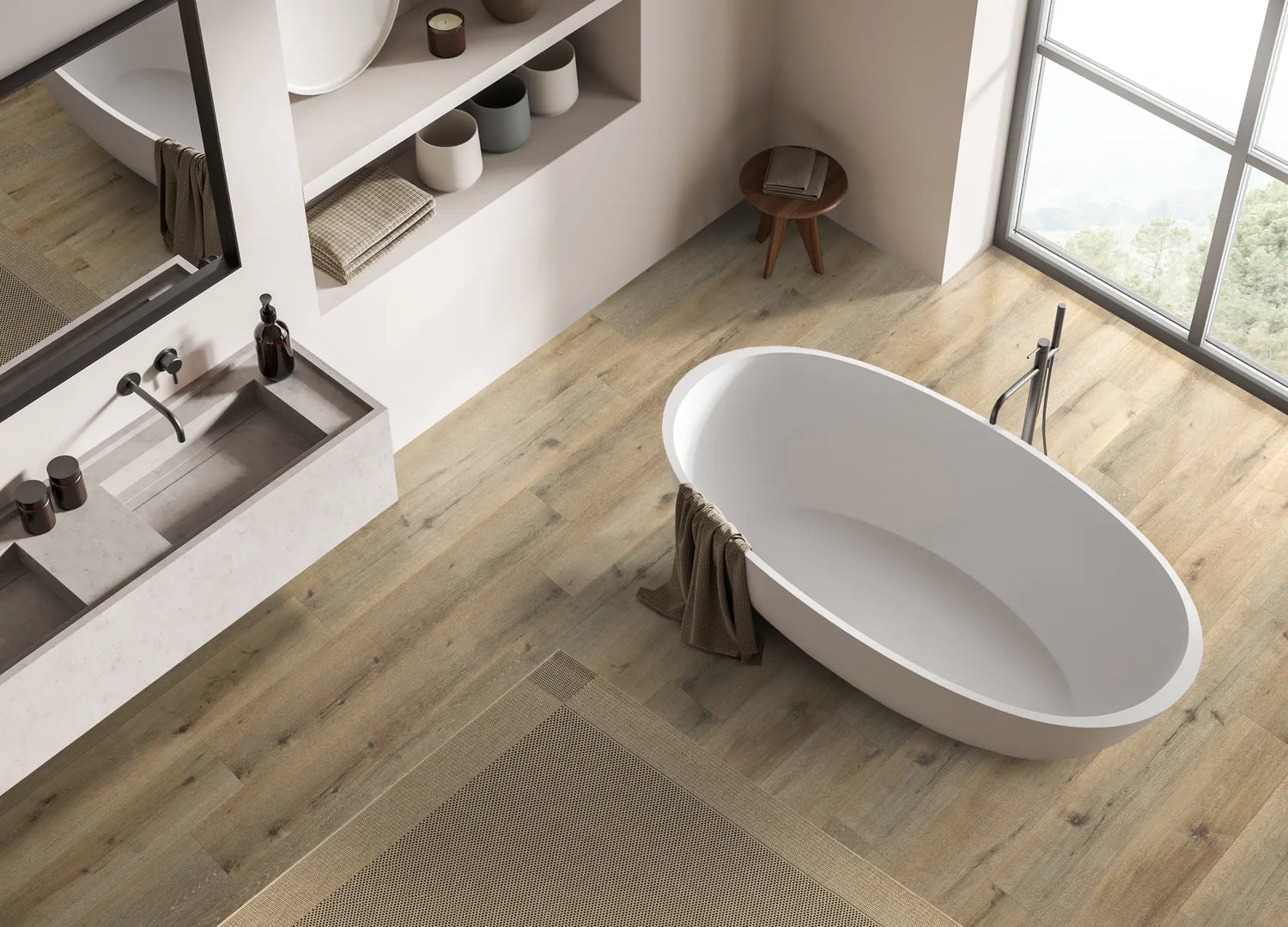 Cali Vinyl Natural Elm Select XL Vinyl Flooring