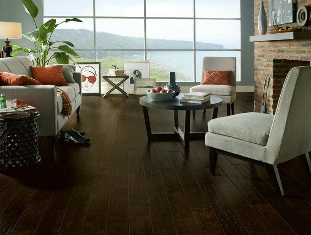 Hartco Rich Brown Engineered Hardwood Overview